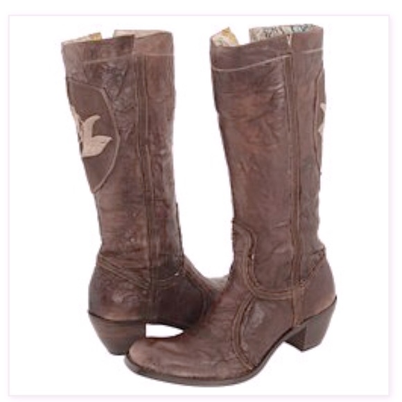 Siren by Mark Nason Villa Boot Dark Brown Rare! - Picture 4 of 4